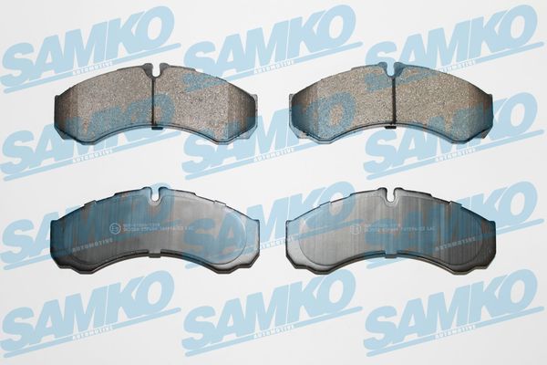 Комплект тормозных колодок, дисковый тормоз - 5SP684 SAMKO