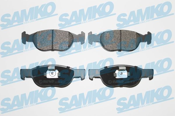 Brake Pad Set, disc brake - 5SP687 SAMKO