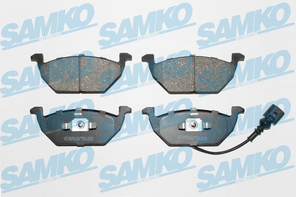 Brake Pad Set, disc brake - 5SP692 SAMKO