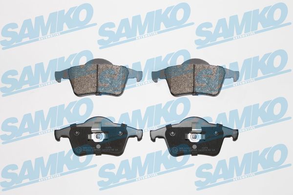 Brake Pad Set, disc brake - 5SP705 SAMKO