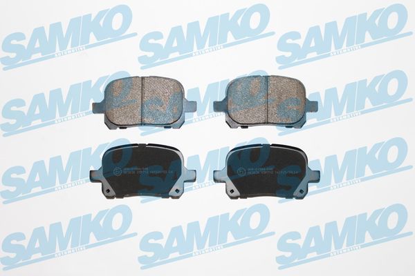 Brake Pad Set, disc brake - 5SP712 SAMKO
