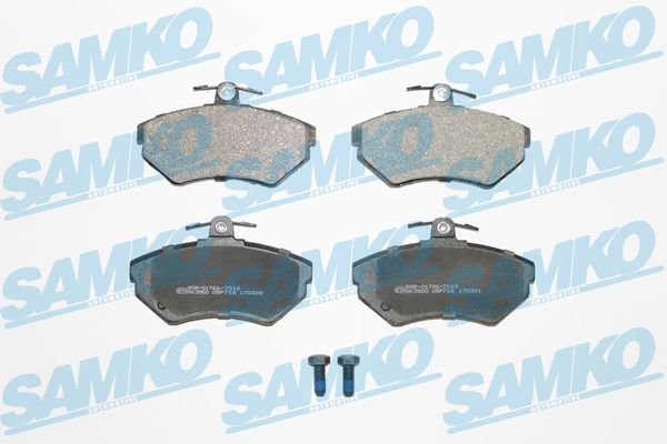 Bremsbelagsatz, Scheibenbremse - 5SP718 SAMKO
