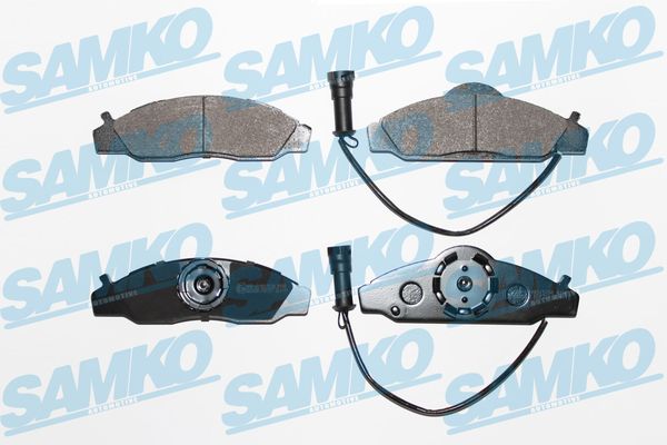 Brake Pad Set, disc brake - 5SP721 SAMKO