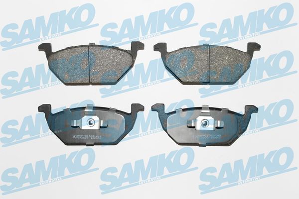 Brake Pad Set, disc brake - 5SP730 SAMKO