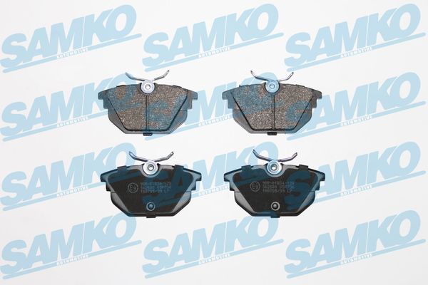 Brake Pad Set, disc brake - 5SP736 SAMKO