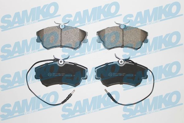 Brake Pad Set, disc brake - 5SP750 SAMKO