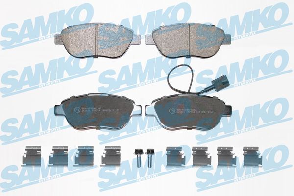Kit pastiglie freno, Freno a disco - 5SP764K SAMKO