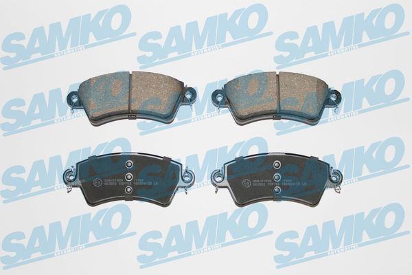 Brake Pad Set, disc brake - 5SP766 SAMKO