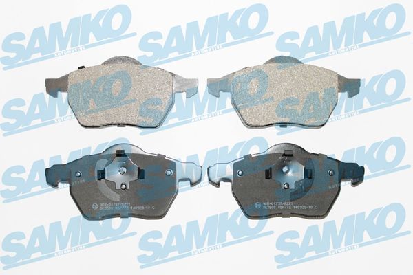 Brake Pad Set, disc brake - 5SP772 SAMKO
