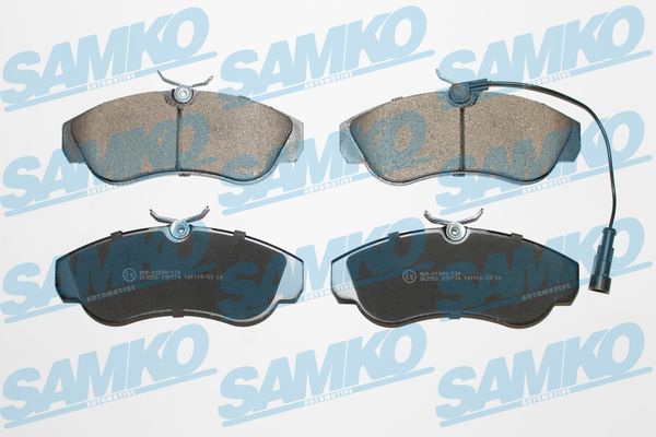 Brake Pad Set, disc brake - 5SP774 SAMKO