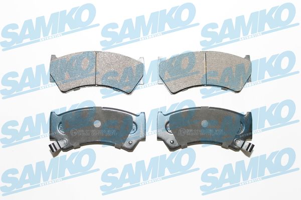 Комплект тормозных колодок, дисковый тормоз - 5SP778 SAMKO