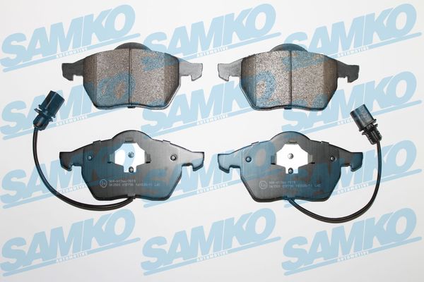 Brake Pad Set, disc brake - 5SP790 SAMKO