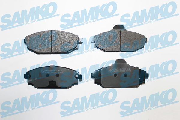 Комплект тормозных колодок, дисковый тормоз - 5SP794 SAMKO