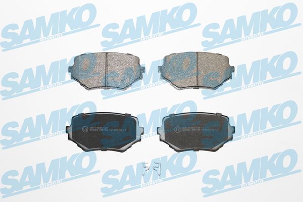 Brake Pad Set, disc brake - 5SP798 SAMKO