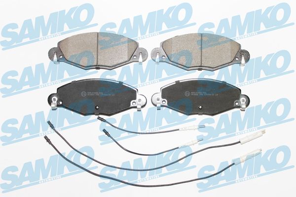 Kit pastiglie freno, Freno a disco - 5SP799 SAMKO