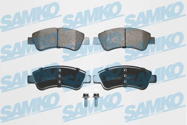 Brake Pad Set, disc brake - 5SP802 SAMKO