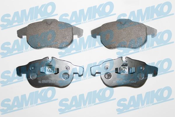 Brake Pad Set, disc brake - 5SP814 SAMKO