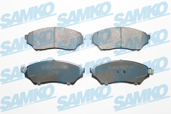 stabdžių trinkelių rinkinys, diskinis stabdys - 5SP819 SAMKO