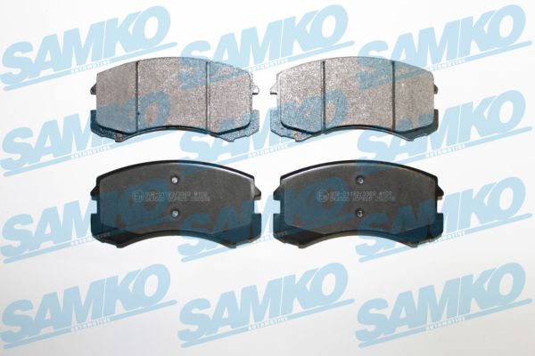 Kit pastiglie freno, Freno a disco - 5SP826 SAMKO