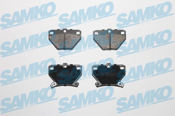 Brake Pad Set, disc brake - 5SP836 SAMKO