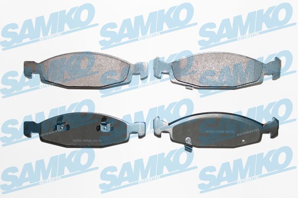 Brake Pad Set, disc brake - 5SP840 SAMKO