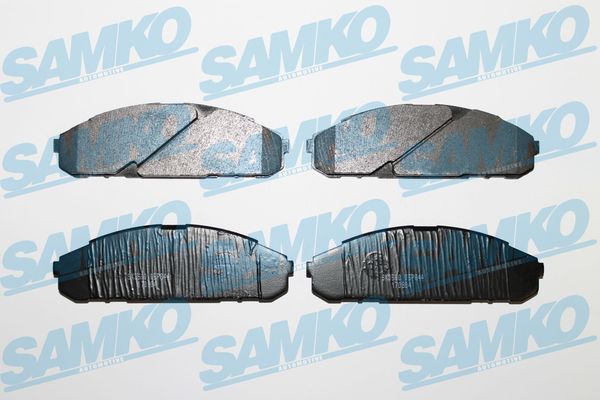 Brake Pad Set, disc brake - 5SP844 SAMKO