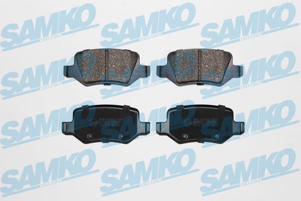 Brake Pad Set, disc brake - 5SP850 SAMKO