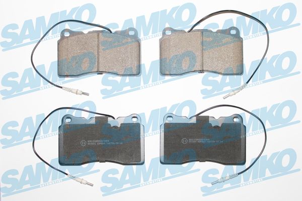 Brake Pad Set, disc brake - 5SP863 SAMKO