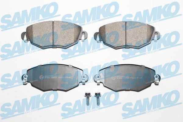 Brake Pad Set, disc brake - 5SP865 SAMKO