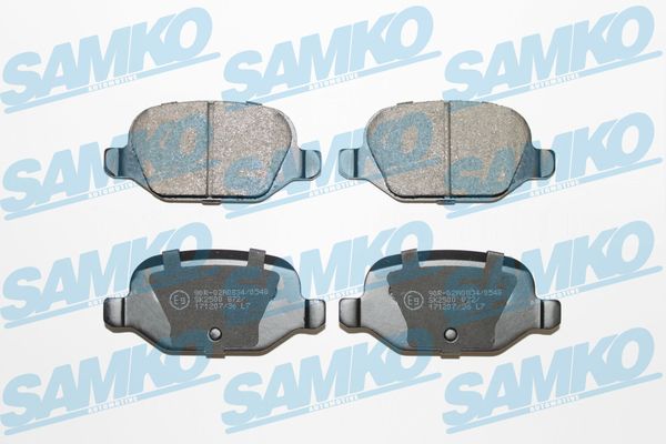 Kit pastiglie freno, Freno a disco - 5SP872 SAMKO
