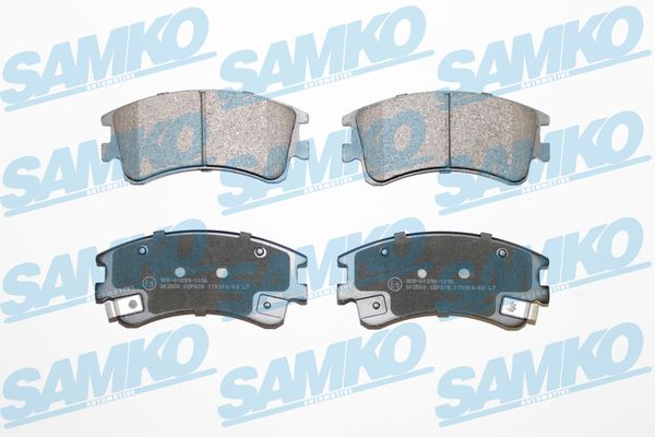 Kit pastiglie freno, Freno a disco - 5SP878 SAMKO