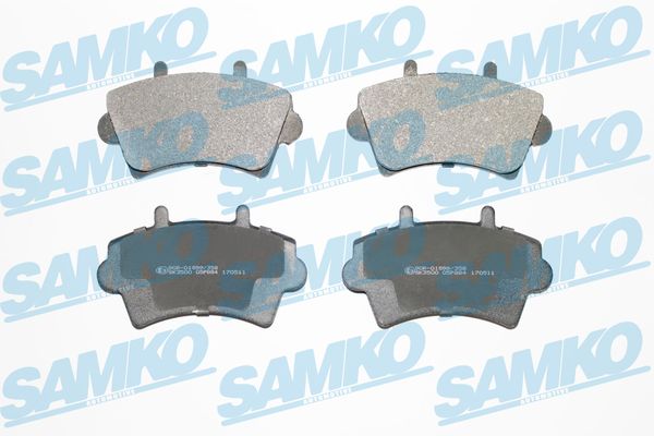 Kit pastiglie freno, Freno a disco - 5SP884 SAMKO