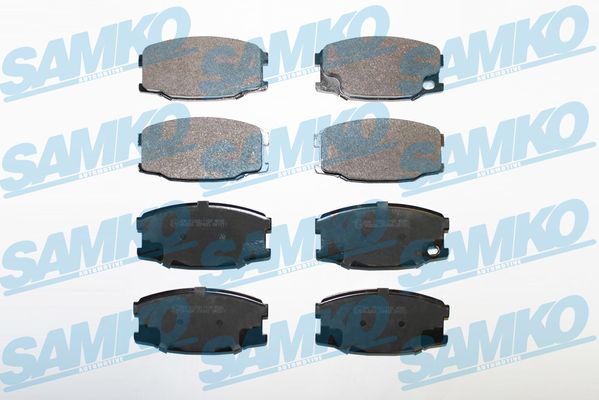 Brake Pad Set, disc brake - 5SP893 SAMKO