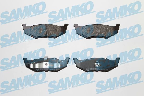 Brake Pad Set, disc brake - 5SP894 SAMKO