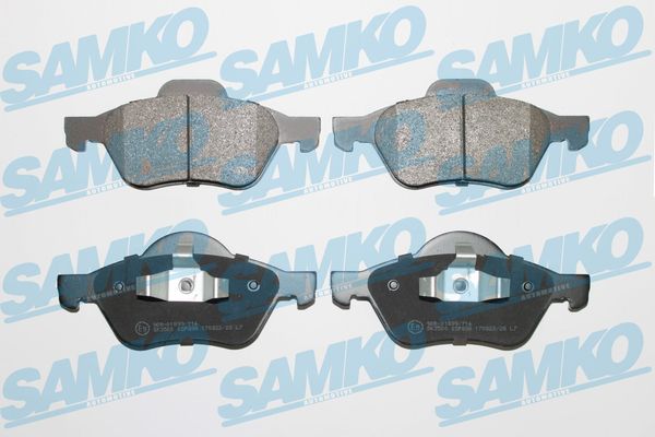 Brake Pad Set, disc brake - 5SP898 SAMKO