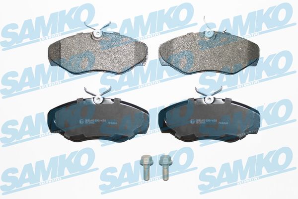 Brake Pad Set, disc brake - 5SP908 SAMKO