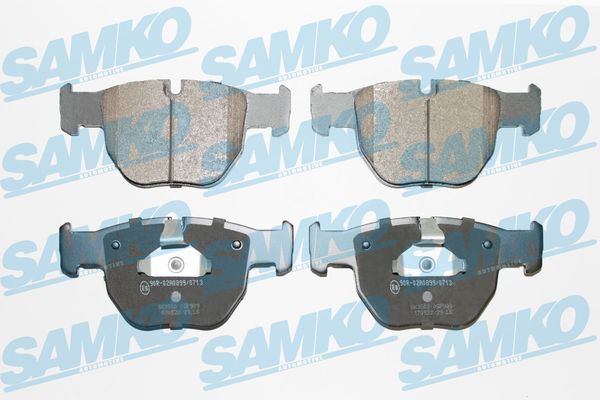 Комплект тормозных колодок, дисковый тормоз - 5SP909 SAMKO