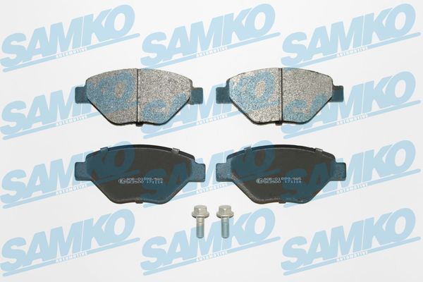 Brake Pad Set, disc brake - 5SP910 SAMKO