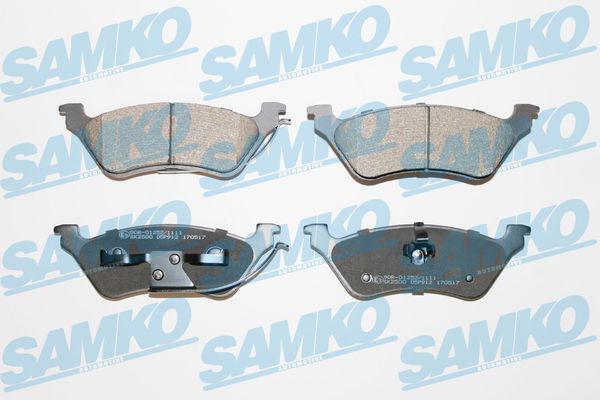 stabdžių trinkelių rinkinys, diskinis stabdys - 5SP912 SAMKO