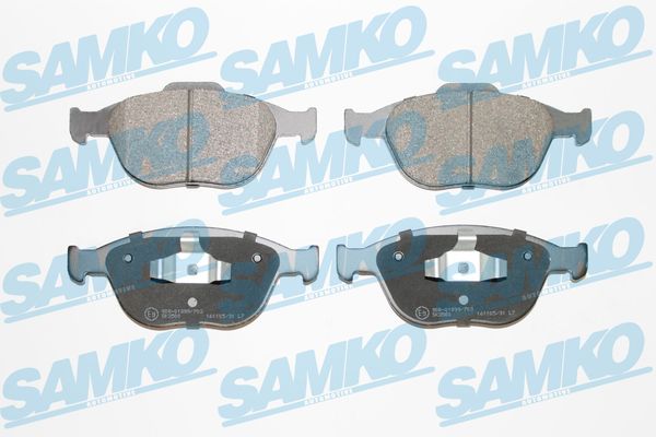Brake Pad Set, disc brake - 5SP913 SAMKO