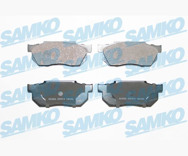 Brake Pad Set, disc brake - 5SP919 SAMKO