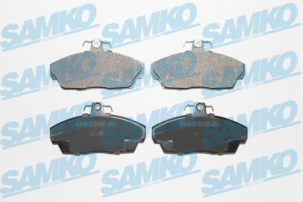 Комплект тормозных колодок, дисковый тормоз - 5SP922 SAMKO