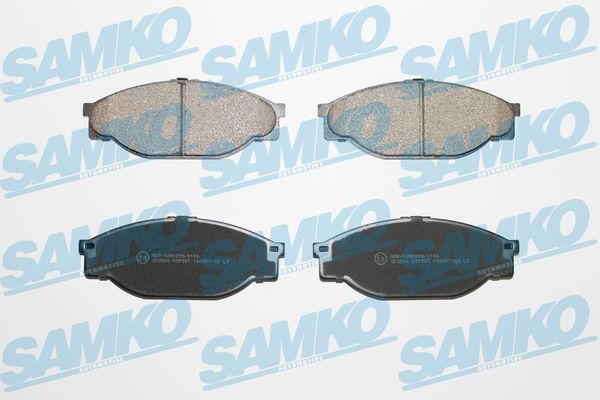 Kit pastiglie freno, Freno a disco - 5SP927 SAMKO