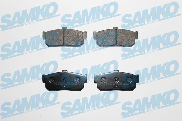 Комплект тормозных колодок, дисковый тормоз - 5SP929 SAMKO