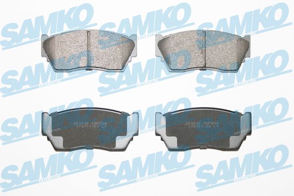 Brake Pad Set, disc brake - 5SP934 SAMKO