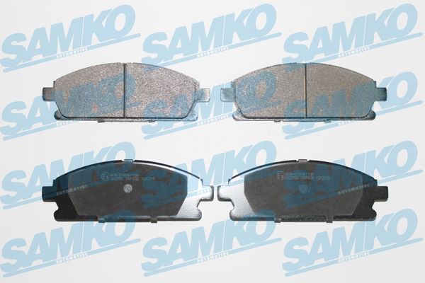 stabdžių trinkelių rinkinys, diskinis stabdys - 5SP935 SAMKO