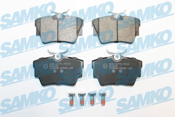 Brake Pad Set, disc brake - 5SP946 SAMKO