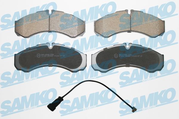 Brake Pad Set, disc brake - 5SP955A SAMKO