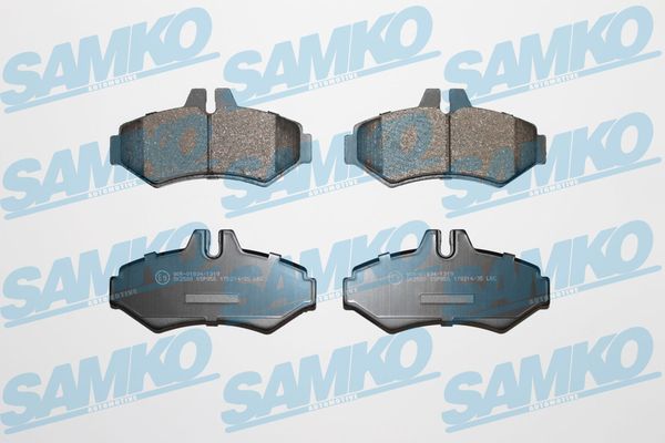 Brake Pad Set, disc brake - 5SP956 SAMKO
