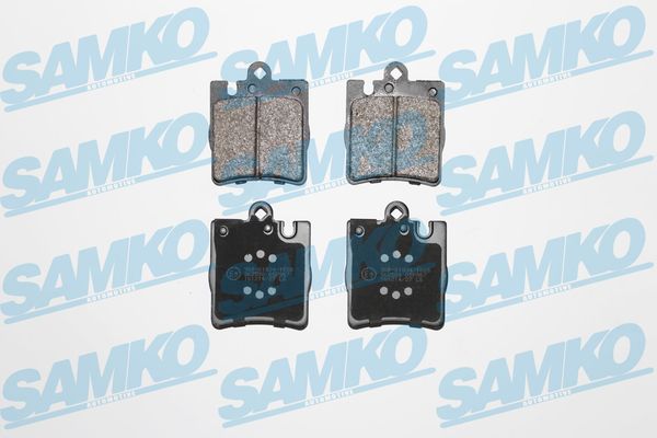 Комплект тормозных колодок, дисковый тормоз - 5SP957 SAMKO